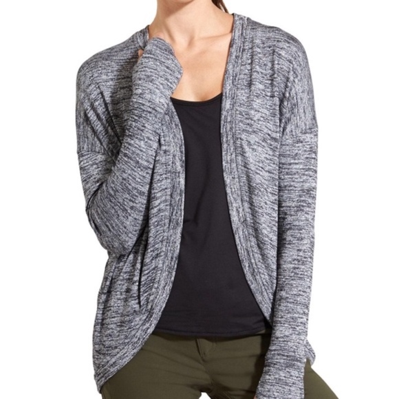 yoga wrap sweater
